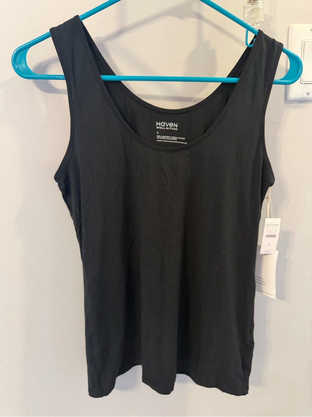 Have Black Scoop Neck Tank Top - Sleeveless Basic